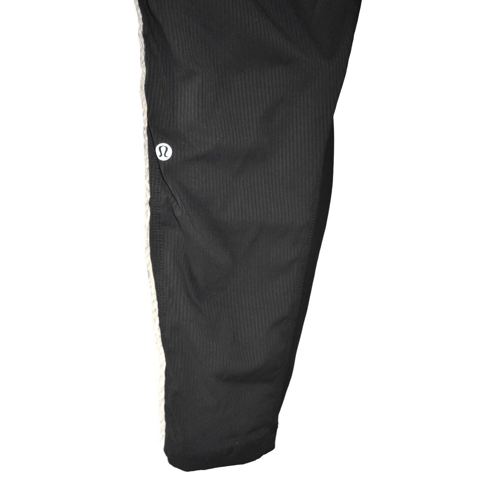 Lululemon B2 NEW LULULEMON ATHLETICA Black Elastic Panels Pants Size 4 Size 27" / US 4 / IT 40 - 3 Thumbnail