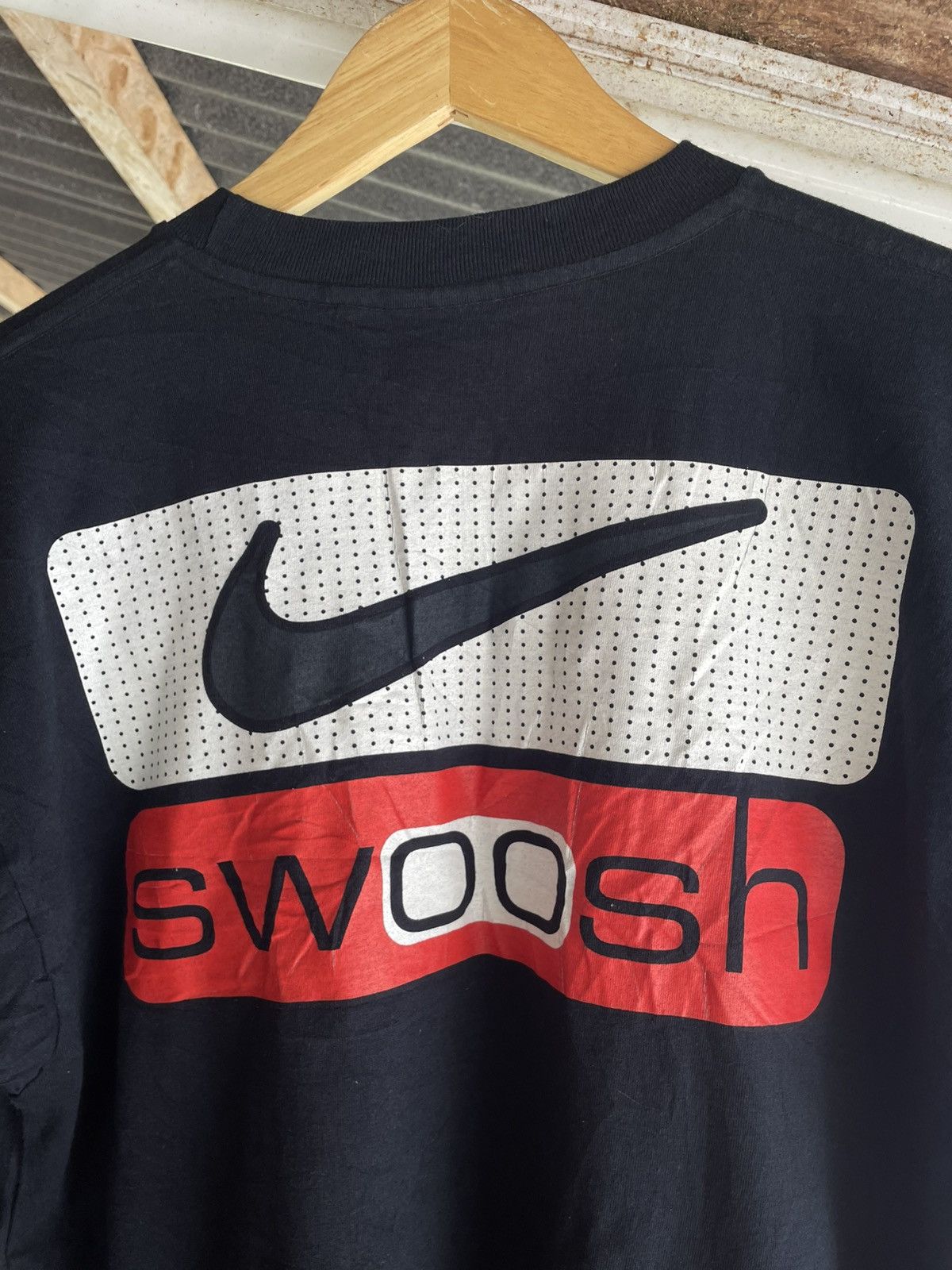 Nike Vintage 90s nike backhit tshirt Size US M / EU 48-50 / 2 - 2 Thumbnail