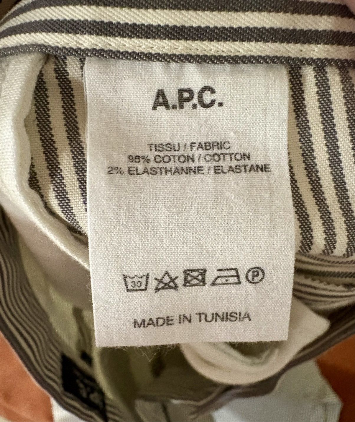 A.P.C. A.P.C. Pinstripe Pants Size US 35 - 4 Thumbnail