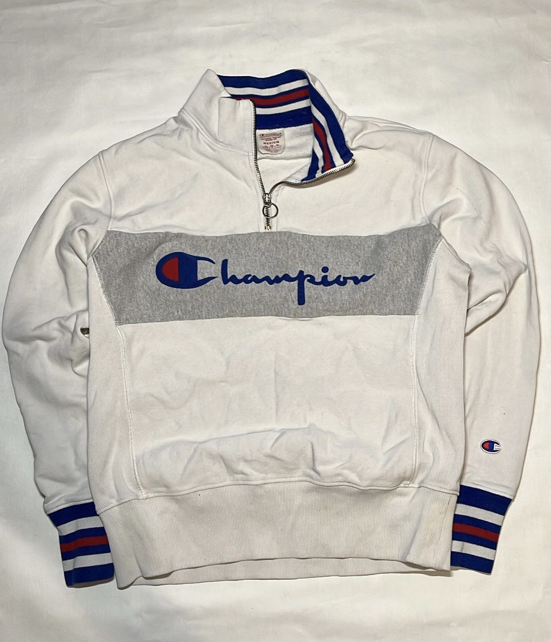 Champion × Vintage Champion reverse weave zip pullover Size US M / EU 48-50 / 2 - 1 Thumbnail