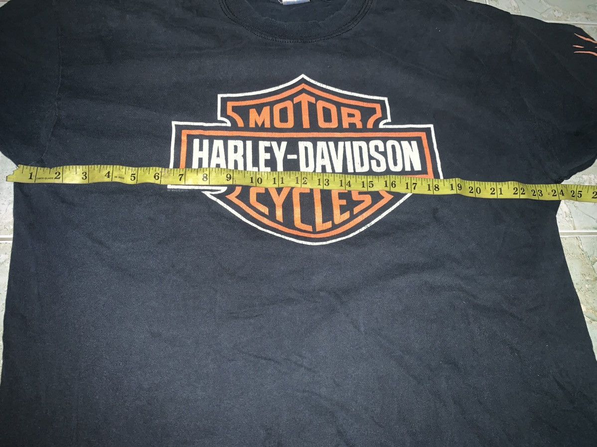 Vintage Vintage 08’s Harley Davidson Flames distressed Size US XL / EU 56 / 4 - 13 Thumbnail