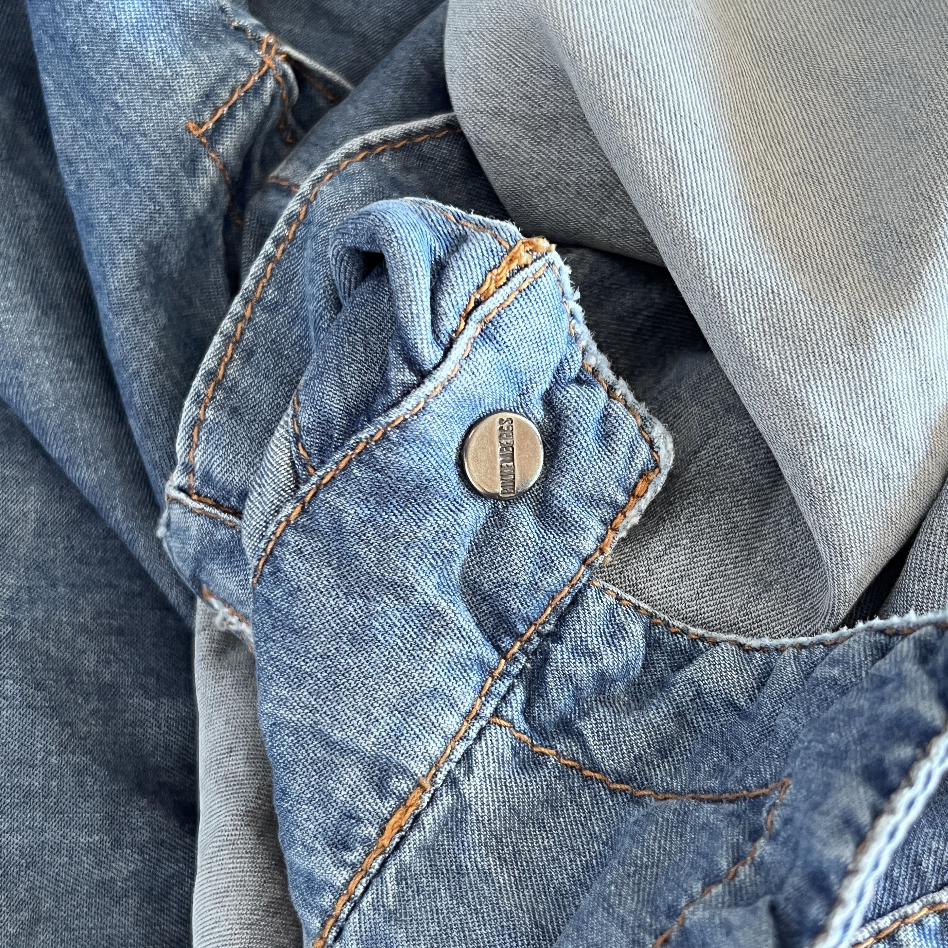 Dirk Bikkembergs Dirk Dirk Bikkembergs Asymmetric Button Up Denim Blue Shirt Size US M / EU 48-50 / 2 - 12 Thumbnail