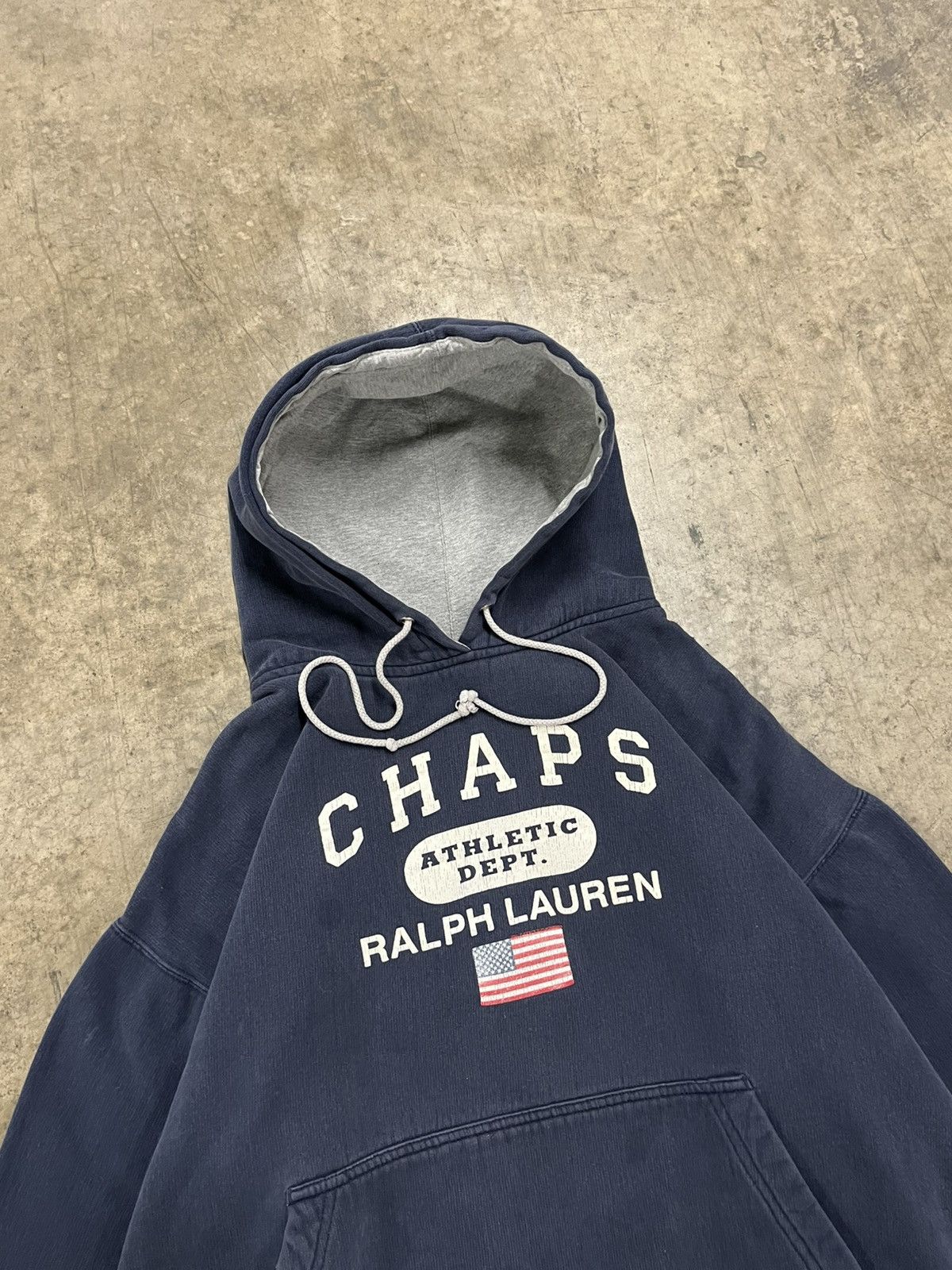 Polo Ralph Lauren × Vintage Polo Ralph Lauren vintage boxy fit hoodie streetwear preppy Size US L / EU 52-54 / 3 - 7 Thumbnail