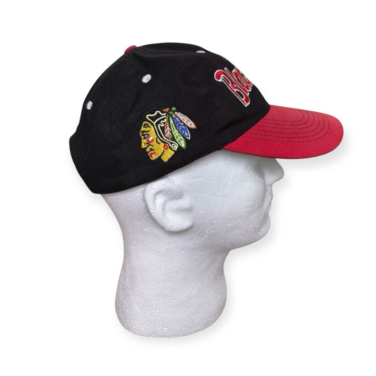 Kickers Vintage Chicago Blackhawks Snapback Bud Light Stitched Size ONE SIZE - 3 Thumbnail