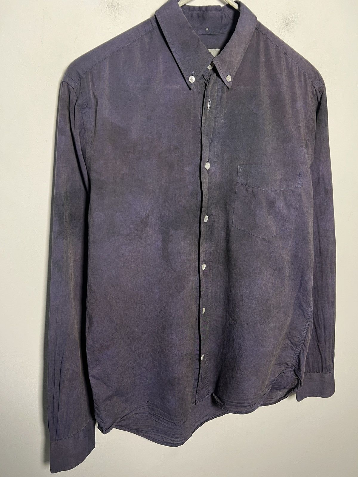 Acne Studios Acne Studios Hand-Dyed Shirt stained painters Size US S / EU 44-46 / 1 - 3 Thumbnail