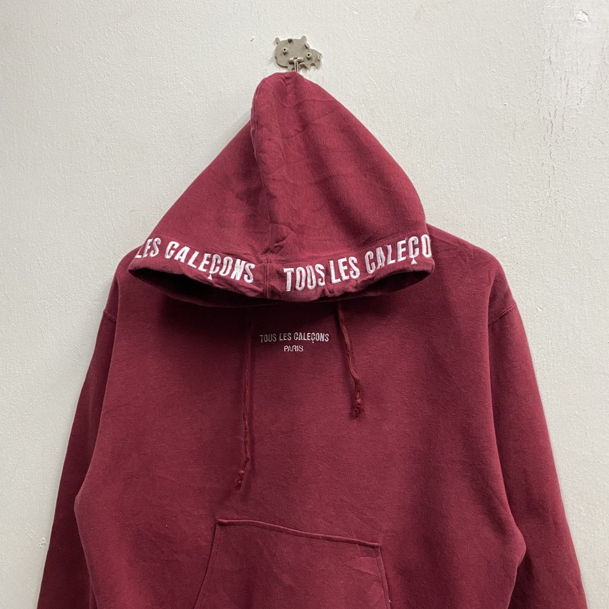 Japanese Brand 90s VINTAGE TOUS LES CALECONS VERY RARE HOODIE Size US S / EU 44-46 / 1 - 3 Thumbnail