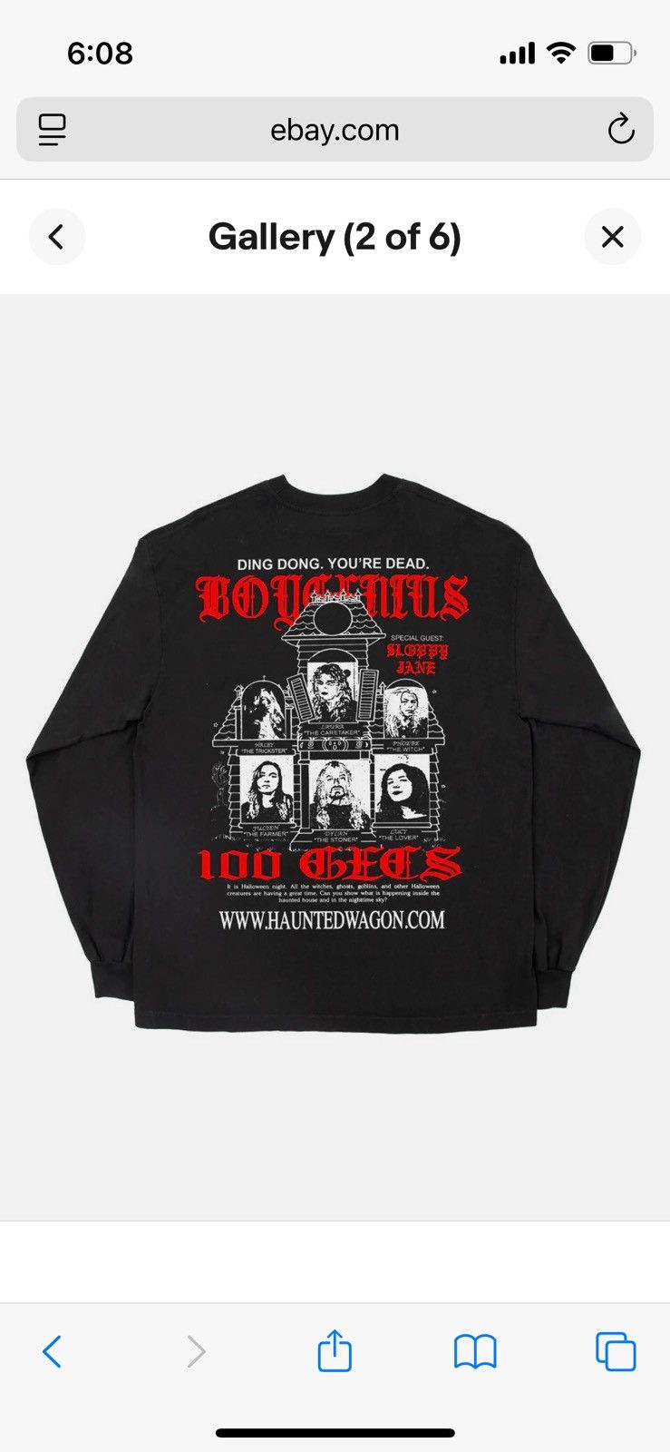 Online Ceramics Online Ceramics x Boy Genius x 100 Gecs Halloween House 2023 Size US M / EU 48-50 / 2 - 6 Thumbnail