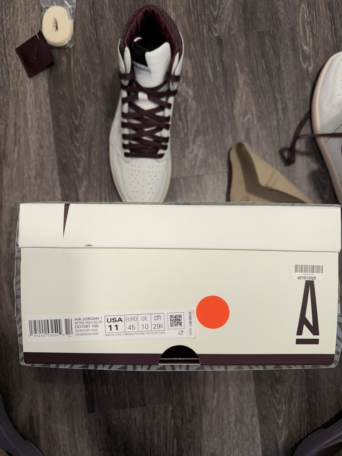 A Ma Maniere × Jordan Brand Air Jordan 1 x A Ma Maniere Size US 11 / EU 44 - 8 Thumbnail