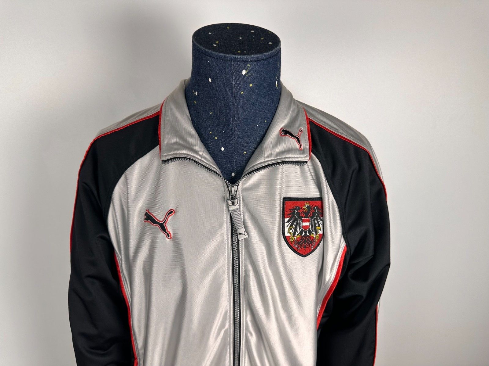 Puma Vintage Austria Track Football Soccer Jacket 1998 Puma M Size US M / EU 48-50 / 2 - 4 Thumbnail