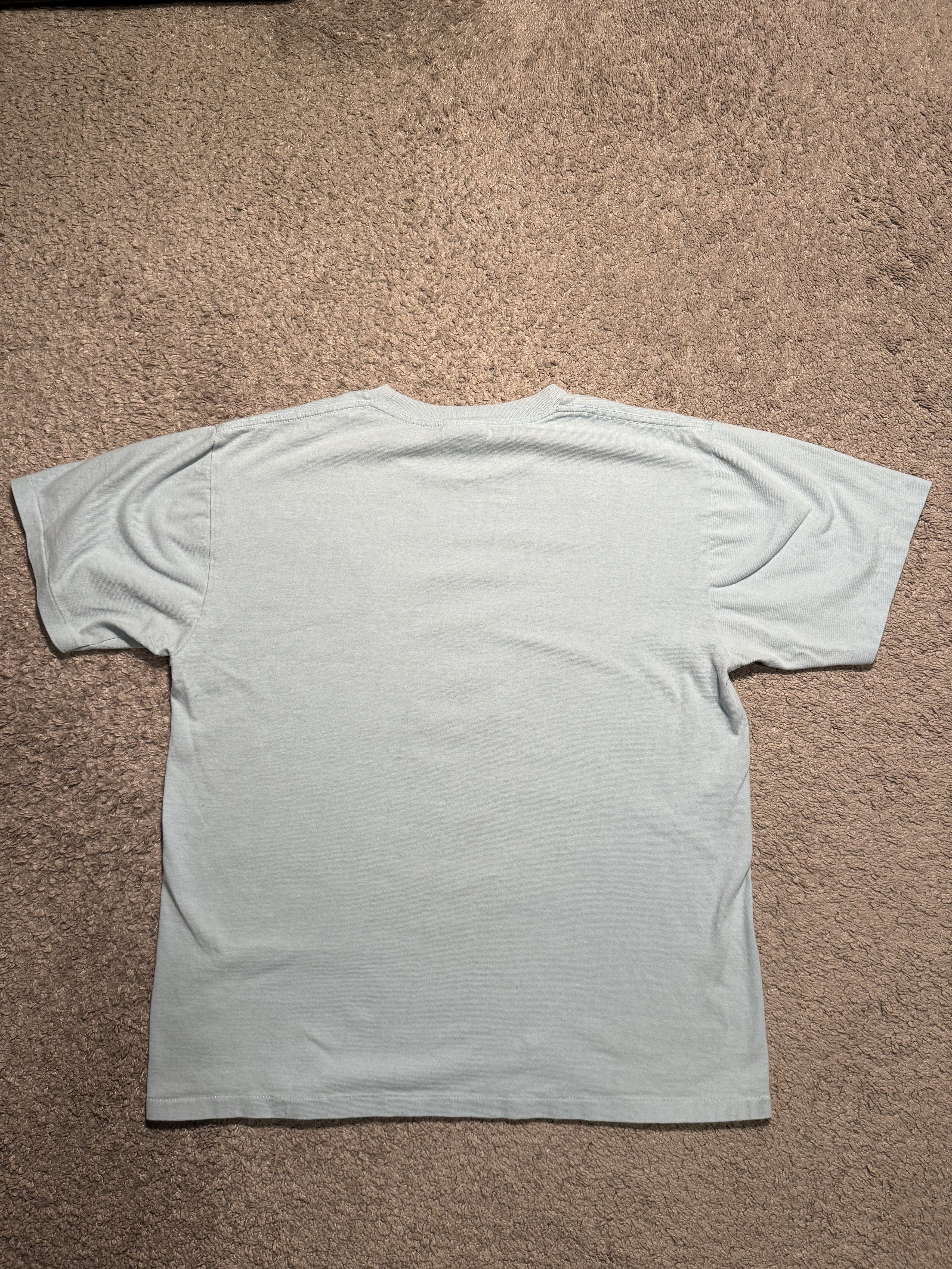 Bape BAPE Multi Camo College Tee Light Blue Size US L / EU 52-54 / 3 - 2 Thumbnail