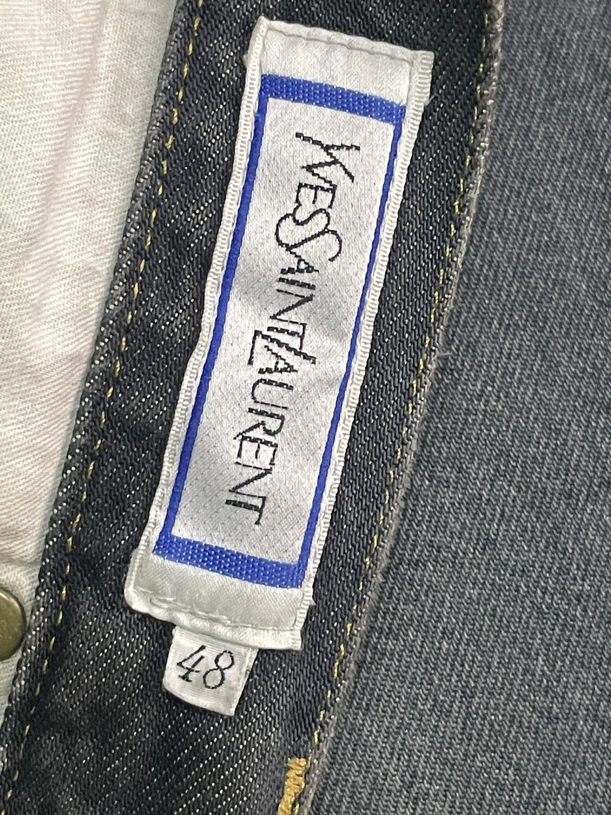 Designer × Vintage × Yves Saint Laurent Vintage YvesSaintLaurent Denim Size US 33 - 20 Thumbnail