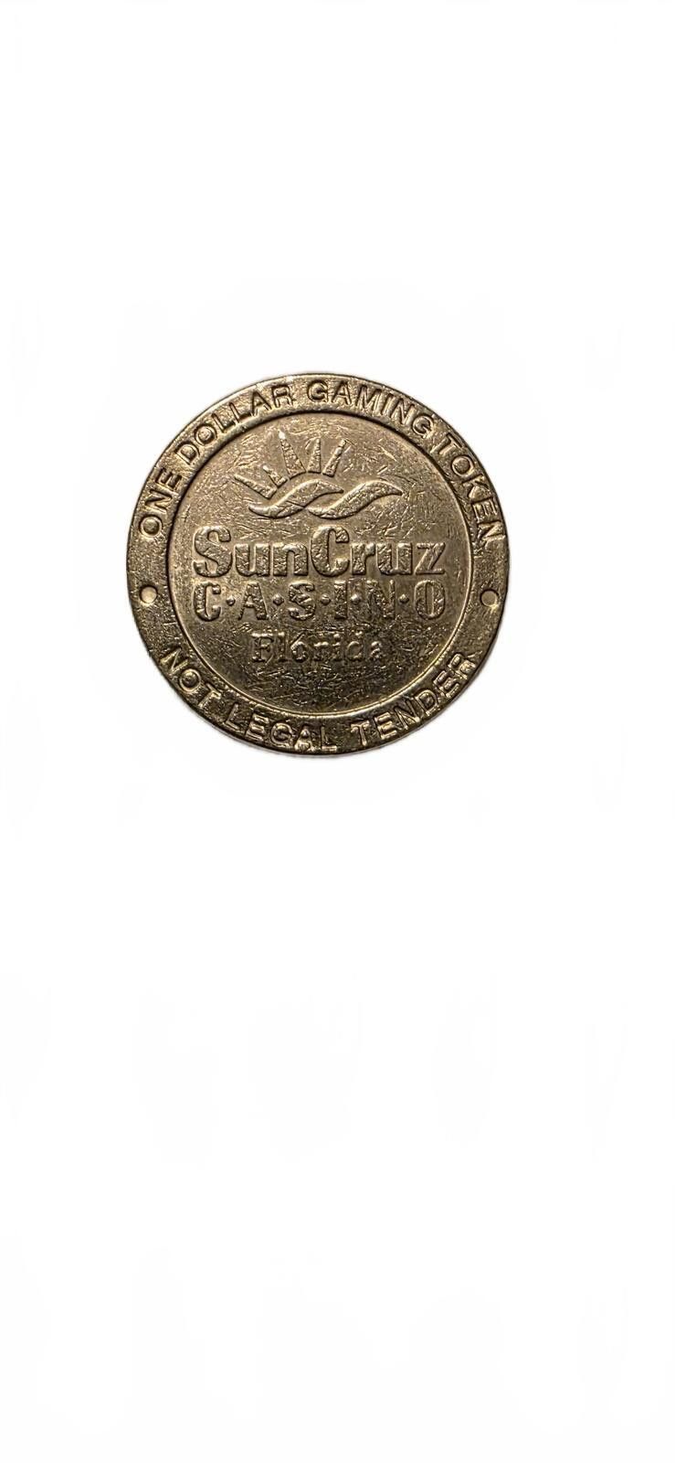 Other SunCruz Casino One Dollar Gaming Token Size ONE SIZE - 1 Thumbnail