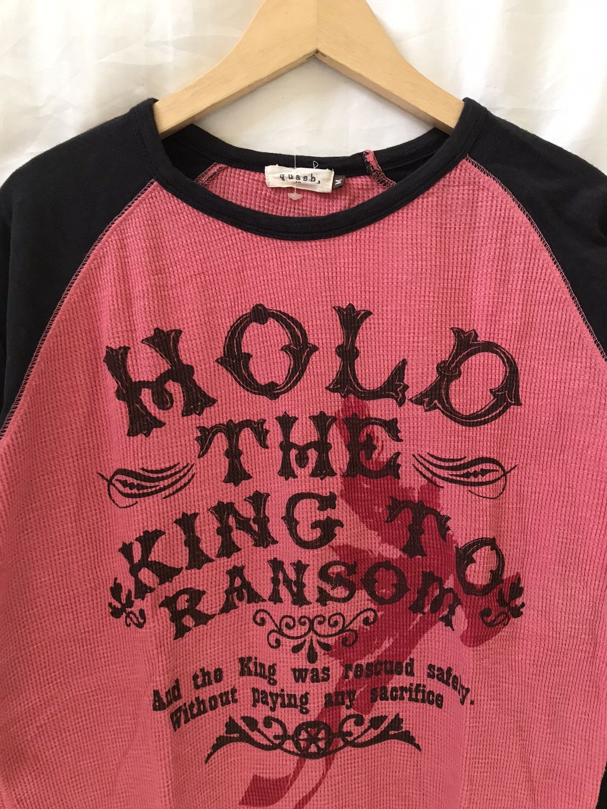 Hysteric Glamour Archive Quash Poem Hold the king ransom longsleeve Size US M / EU 48-50 / 2 - 2 Thumbnail