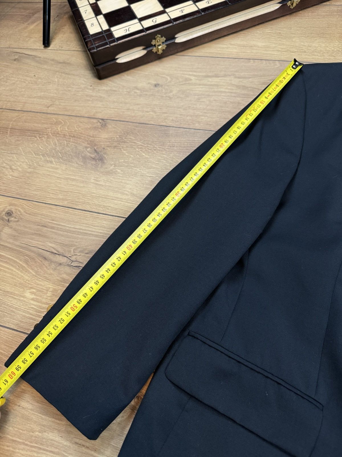 Yves Saint Laurent Vintage wool blazer Yves Saint Laurent original luxury item Size 48L - 7 Thumbnail