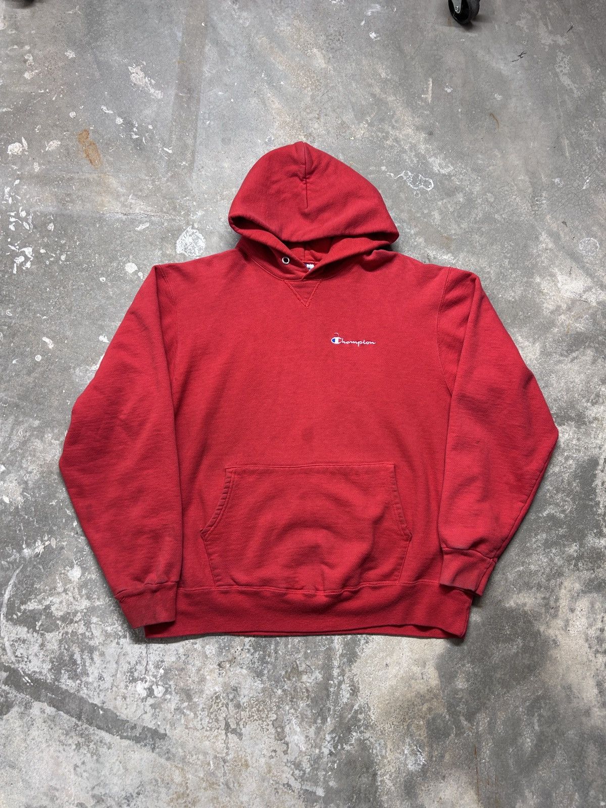 Champion Vintage 90’s Champion Embroidered Pullover Hoodie Size US XXL / EU 58 / 5 - 1 Thumbnail
