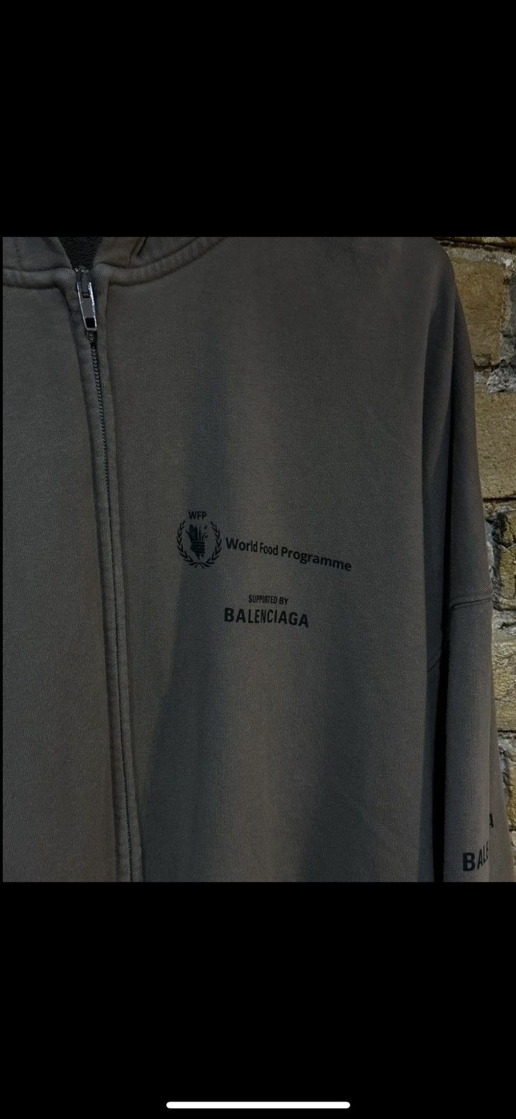 Balenciaga Balenciga wfp hoodie Size US XL / EU 56 / 4 - 3 Thumbnail