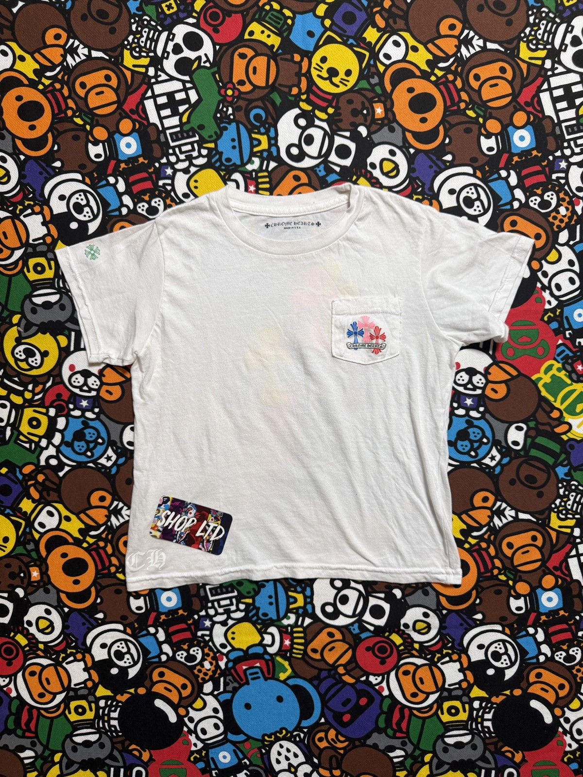 Chrome Hearts Chrome Hearts Boys Multi Cemetery Logo Tee Size US XS / EU 42 / 0 - 2 Thumbnail