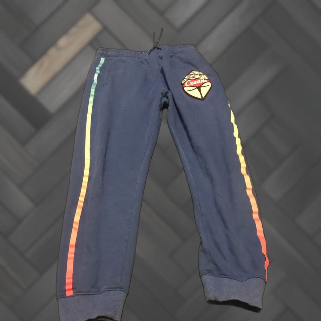 Vintage Roku Studio Sweatpants Mens XL Blue Drawstring Patch Art Joggers Size US 36 / EU 52 - 1 Thumbnail
