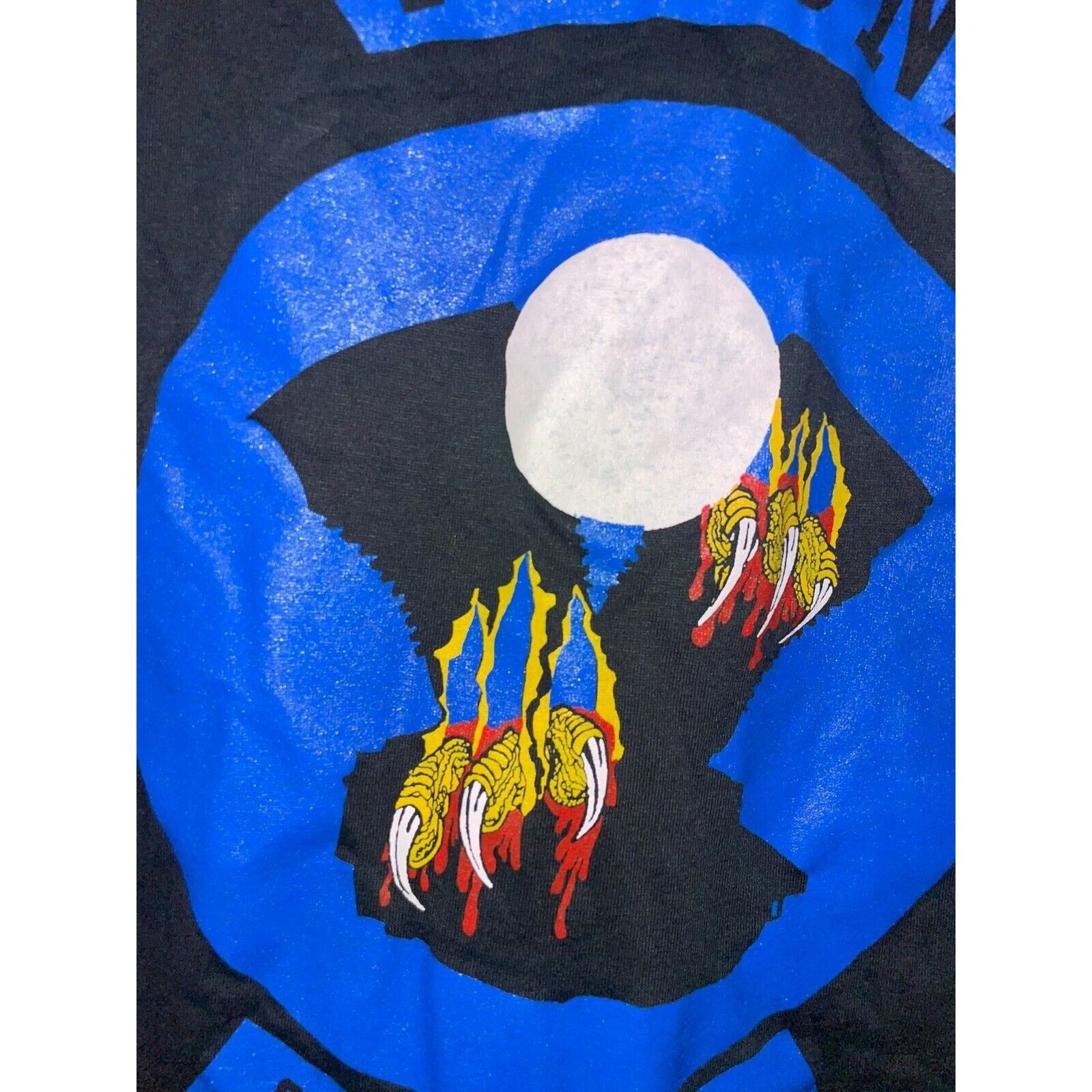 Jerzees Vintage Talons Shirt S.C. Mont. Black Graphic Tee 80s VTG M Size US M / EU 48-50 / 2 - 7 Thumbnail