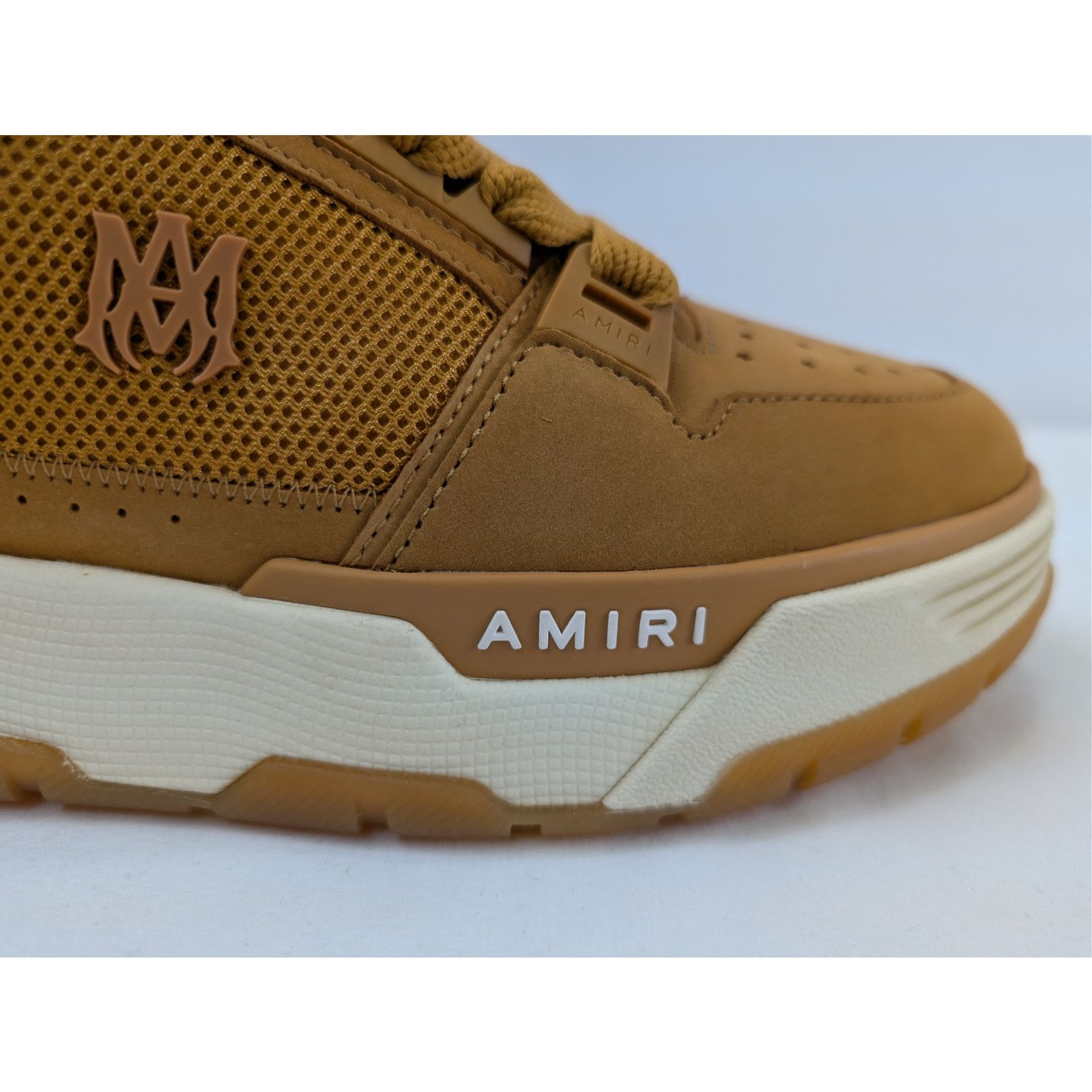 Amiri o1rshd1 Nubuck MA-1 Sneaker shoe in Wheat/Brown Size US 10 / EU 43 - 5 Thumbnail