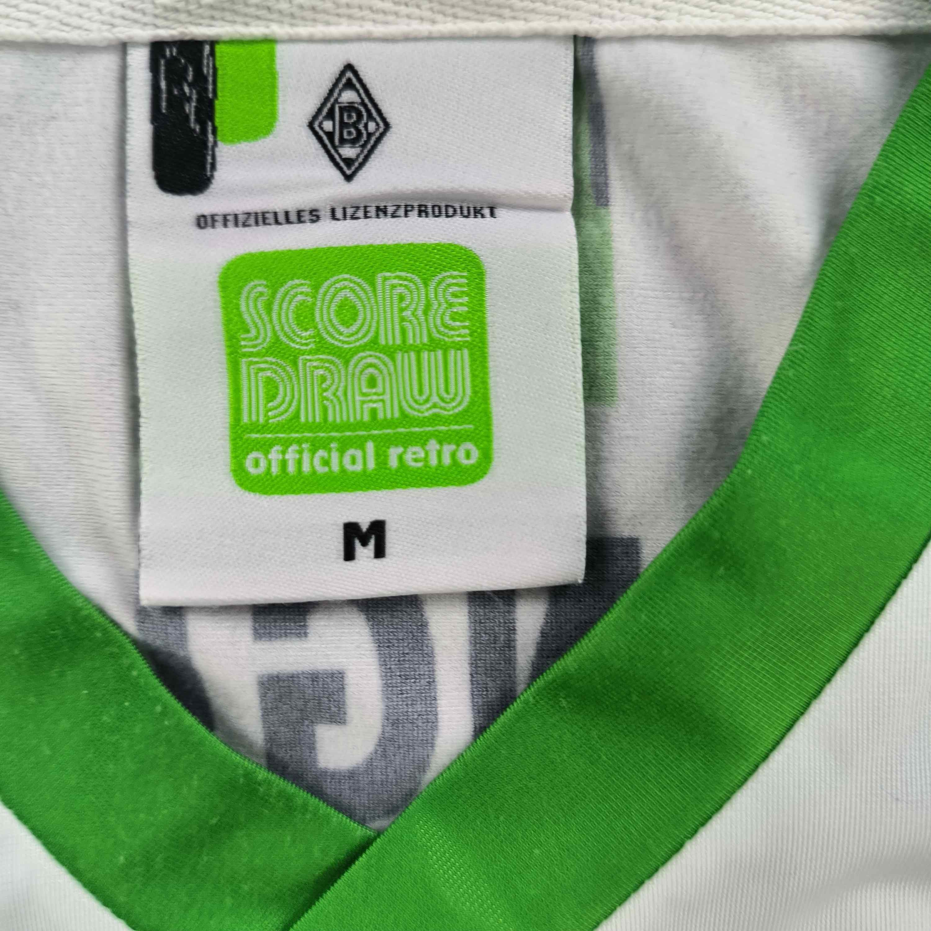 Other Borussia Mönchengladbach 94-95 home retro football jersey M Size US M / EU 48-50 / 2 - 5 Thumbnail
