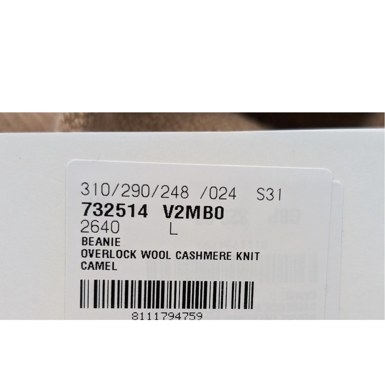 Bottega Veneta o1rshd1 Size: L / Overlock Wool Cashmere Beanie Hat / Cap Size ONE SIZE - 14 Thumbnail