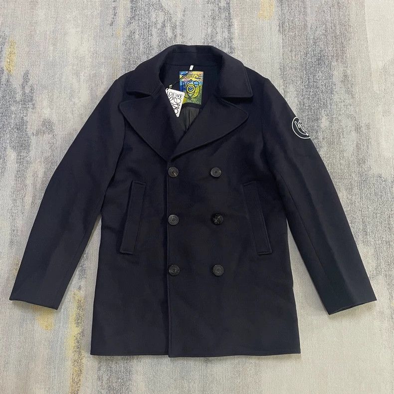Loewe LOEWE A wool coat Size M / US 6-8 / IT 42-44 - 1 Thumbnail