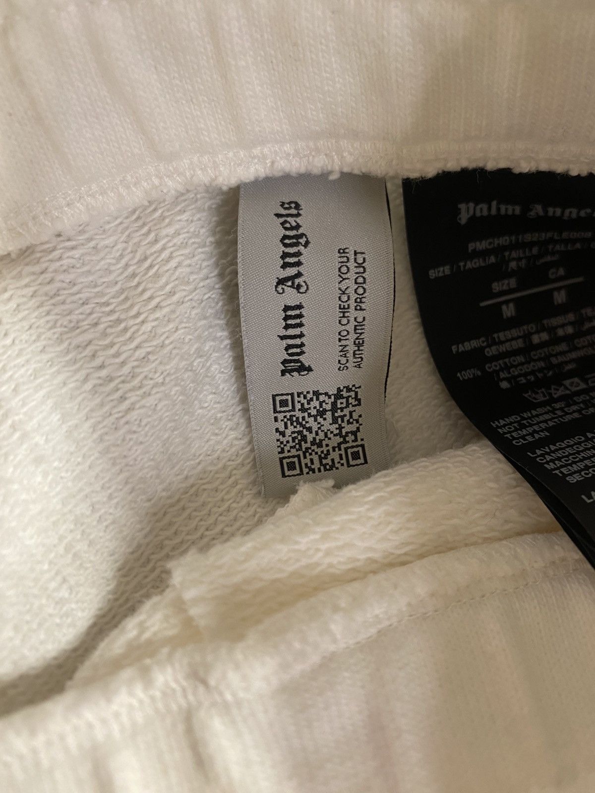 Palm Angels Palm Angels Sprayed Palm Cotton Sweatpants Size US 33 - 6 Thumbnail