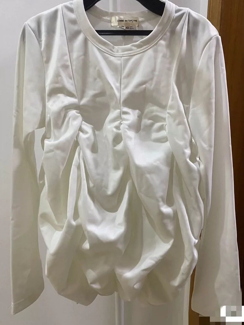 Comme des Garcons Comme Des Garcons Polyester long-sleeved top with hood Size XS / US 0-2 / IT 36-38 - 2 Thumbnail