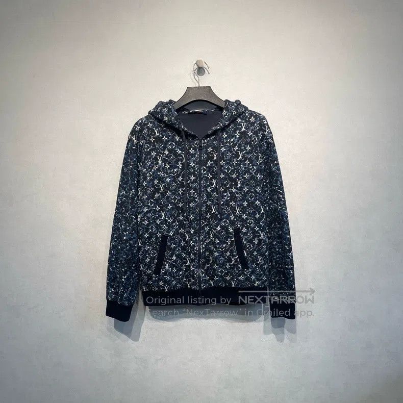 Louis Vuitton Louis Vuitton Full logo zipper jacket Size US XXL / EU 58 / 5 - 1 Thumbnail