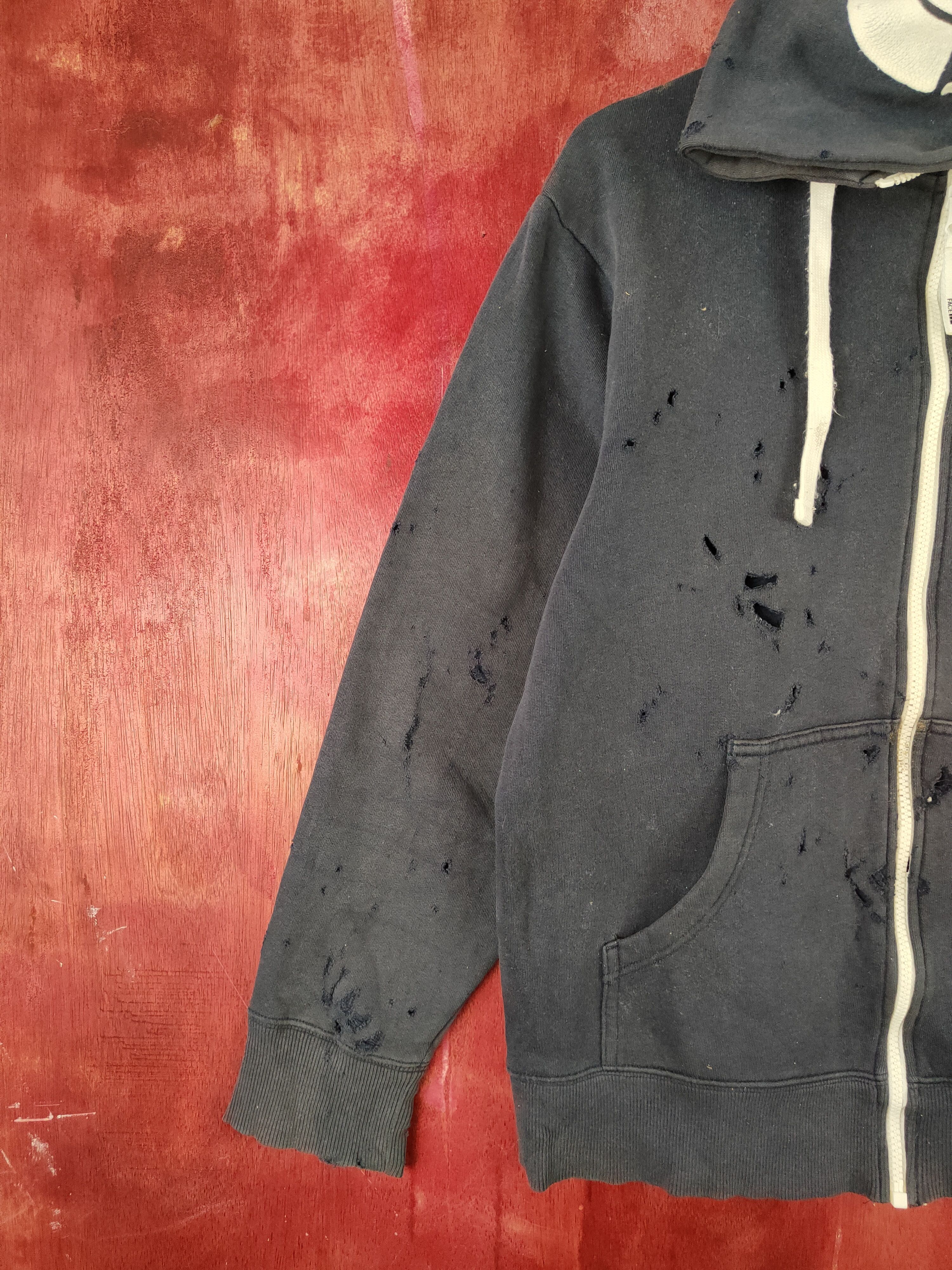 The North Face The North Face ripped distressed Faded Hoodie #S2129DL Size US M / EU 48-50 / 2 - 8 Thumbnail
