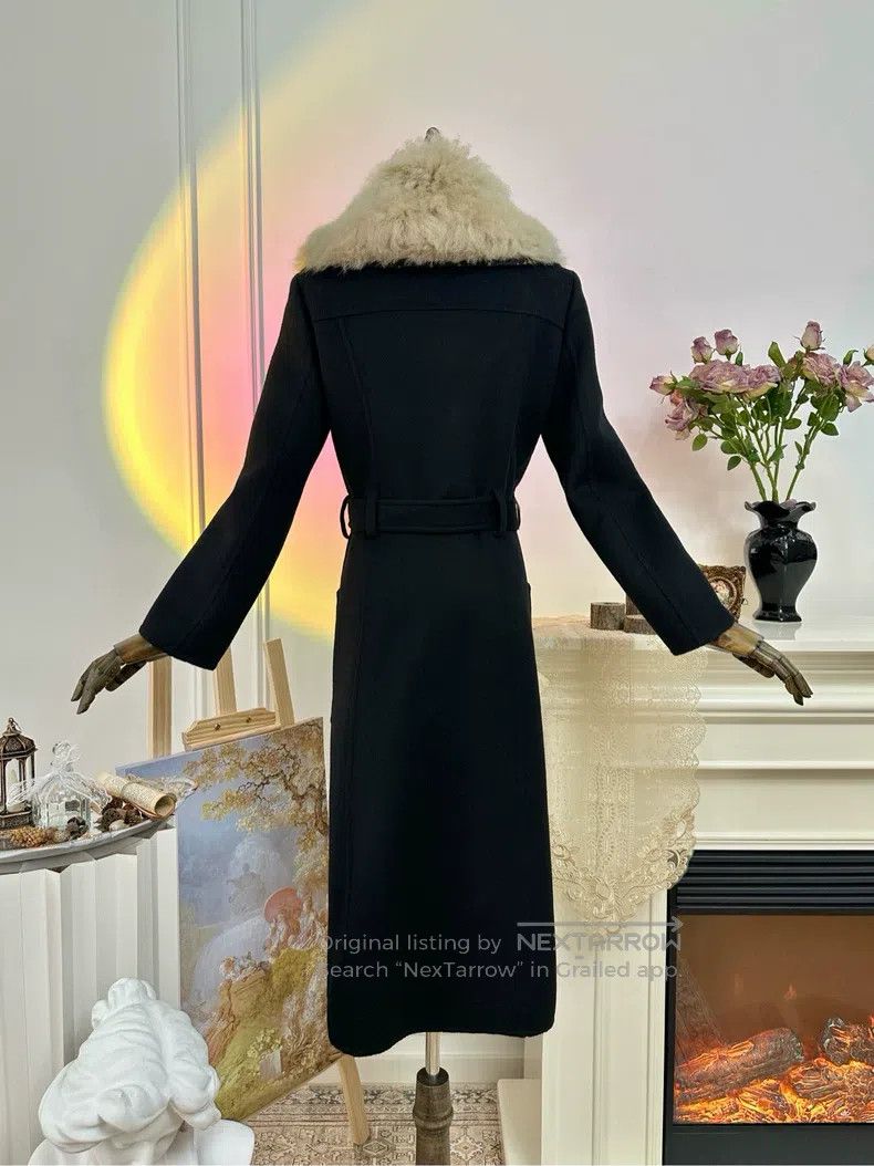 Louis Vuitton Louis Vuitton Wool coat with removable fur collar and full Size XS / US 0-2 / IT 36-38 - 3 Thumbnail