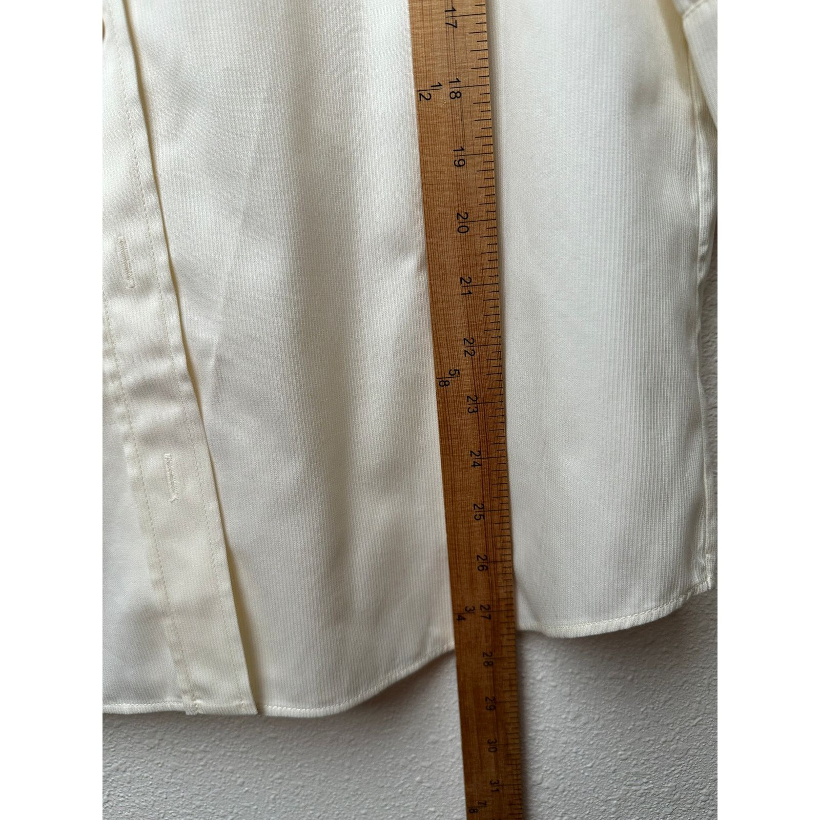 Givenchy NWT Givenchy Shirt Cream Mens US L Roll Tab Sleeves Size US L / EU 52-54 / 3 - 11 Thumbnail
