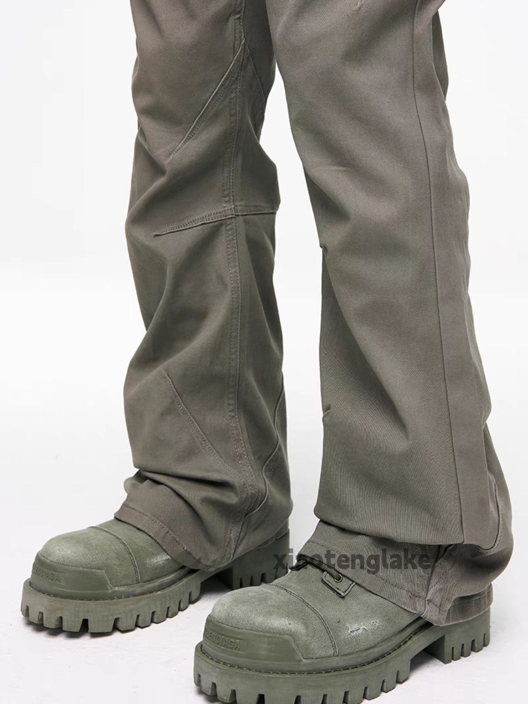 Jean × Vintage Utility military outdoor tactical bootcut yuppie jeans Size US 32 / EU 48 - 7 Thumbnail