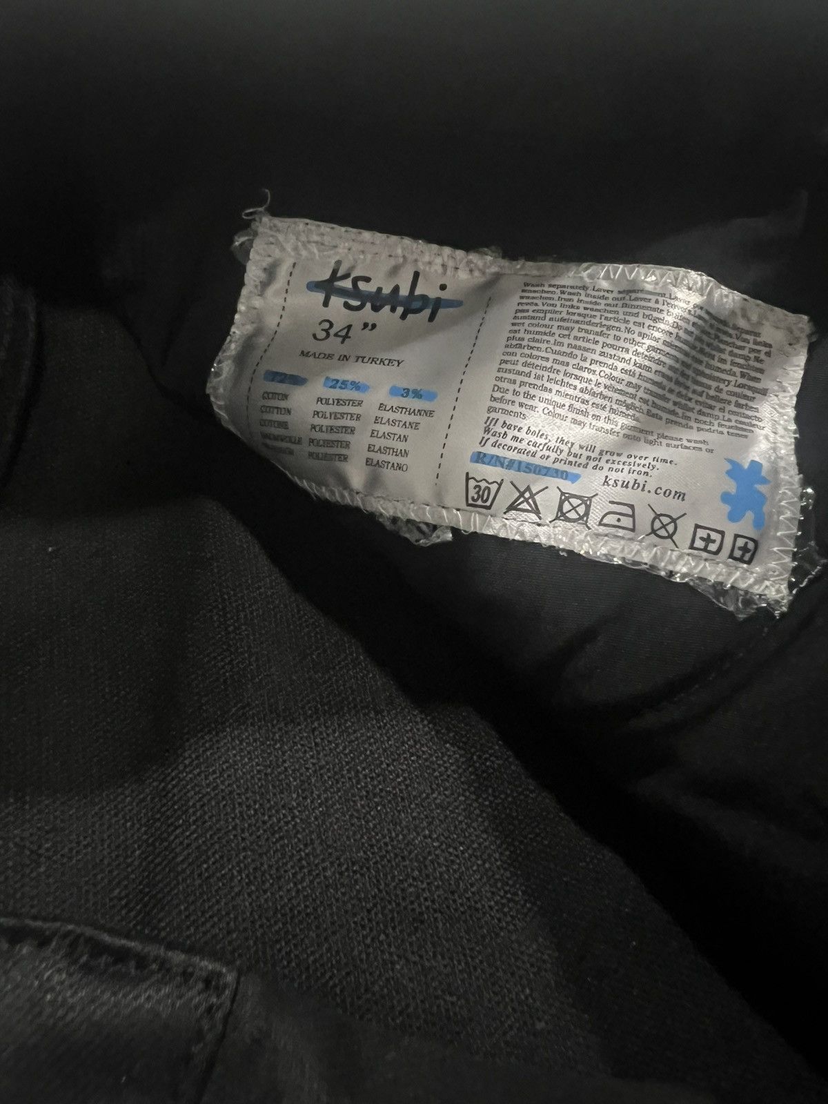 Ksubi Ksubi Waxed Denim Size US 34 / EU 50 - 7 Thumbnail