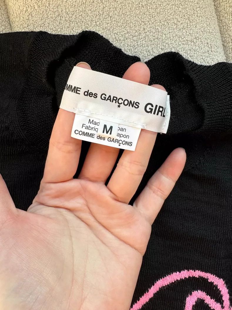 Comme des Garcons Comme Des Garcons Bow-tie wool pullover sweater Size M / US 6-8 / IT 42-44 - 2 Thumbnail