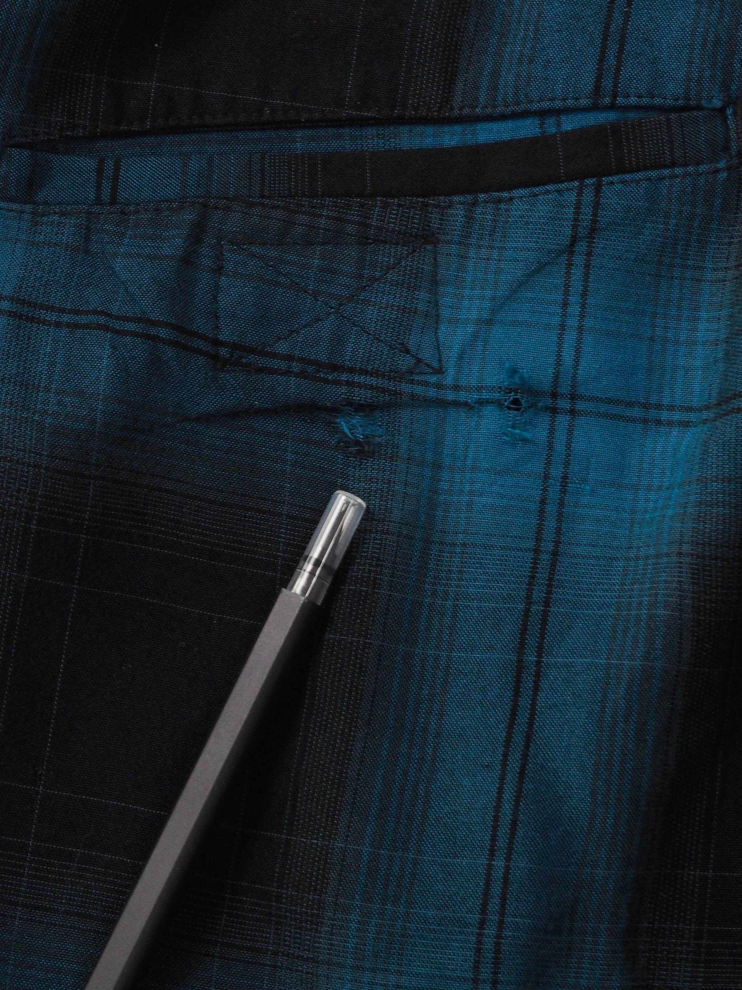 Swagger Swagger Blue Plaid Belted Climbing Utility Shorts 32-34" Size US 32 / EU 48 - 14 Thumbnail