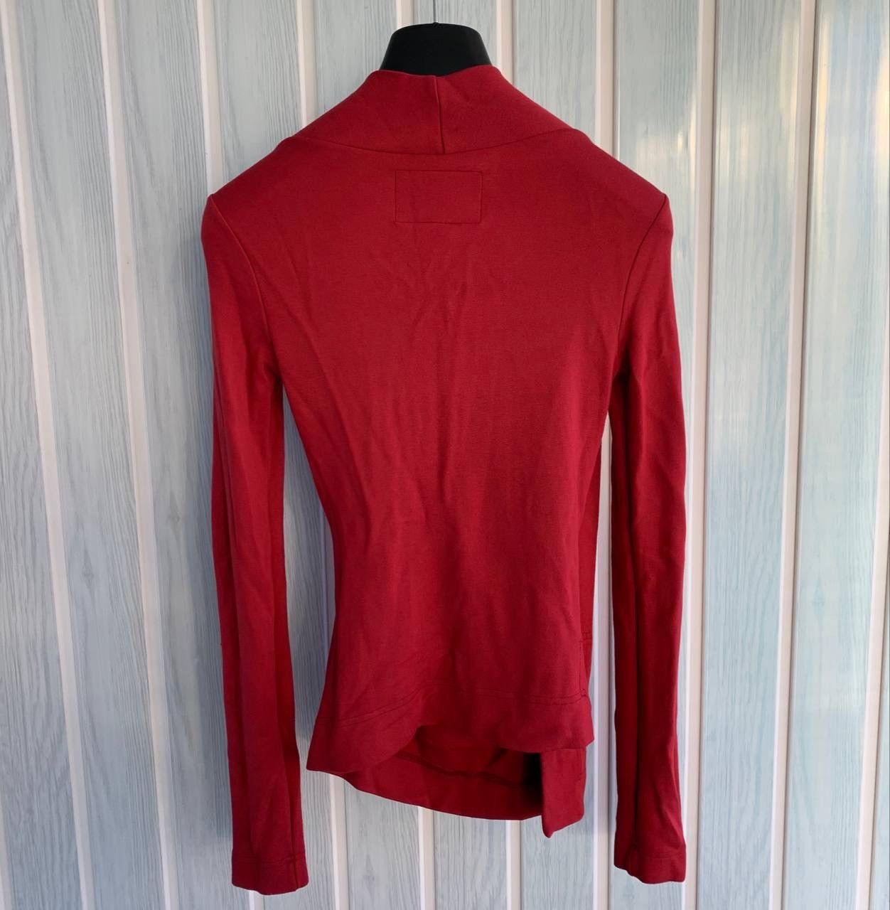 Designer × Vivienne Westwood Vivienne Westwood Anglomania Red Asymmetric Wrap Blouse Size S / US 4 / IT 40 - 6 Thumbnail