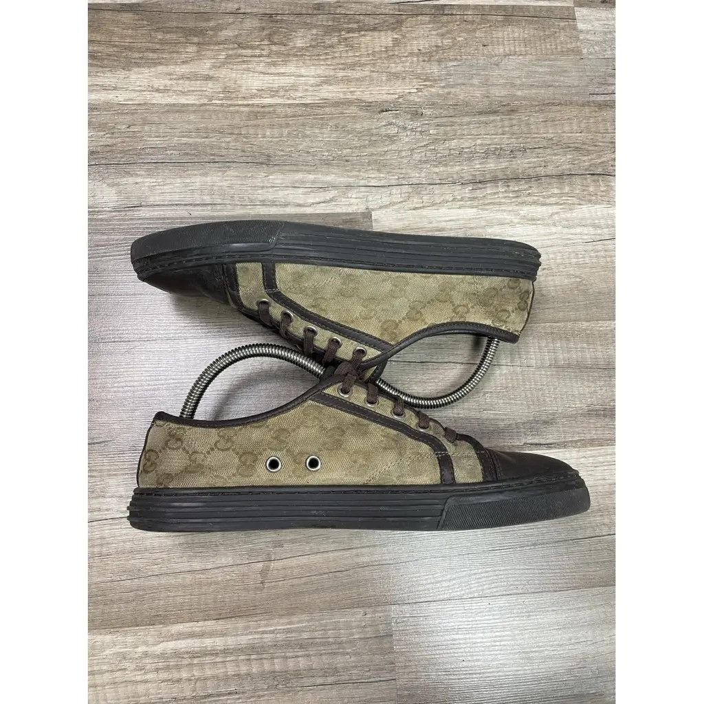 Gucci Gucci monogram low trainers Size: 39 Size US 8 / IT 38 - 4 Thumbnail