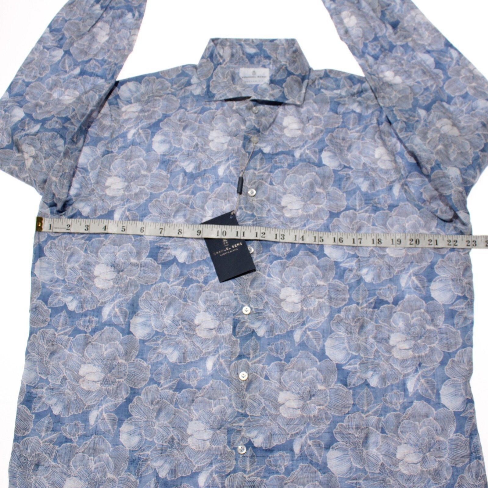 Other Emanuel Berg New with tags Shirt Size L US In Blue Size US L / EU 52-54 / 3 - 4 Thumbnail