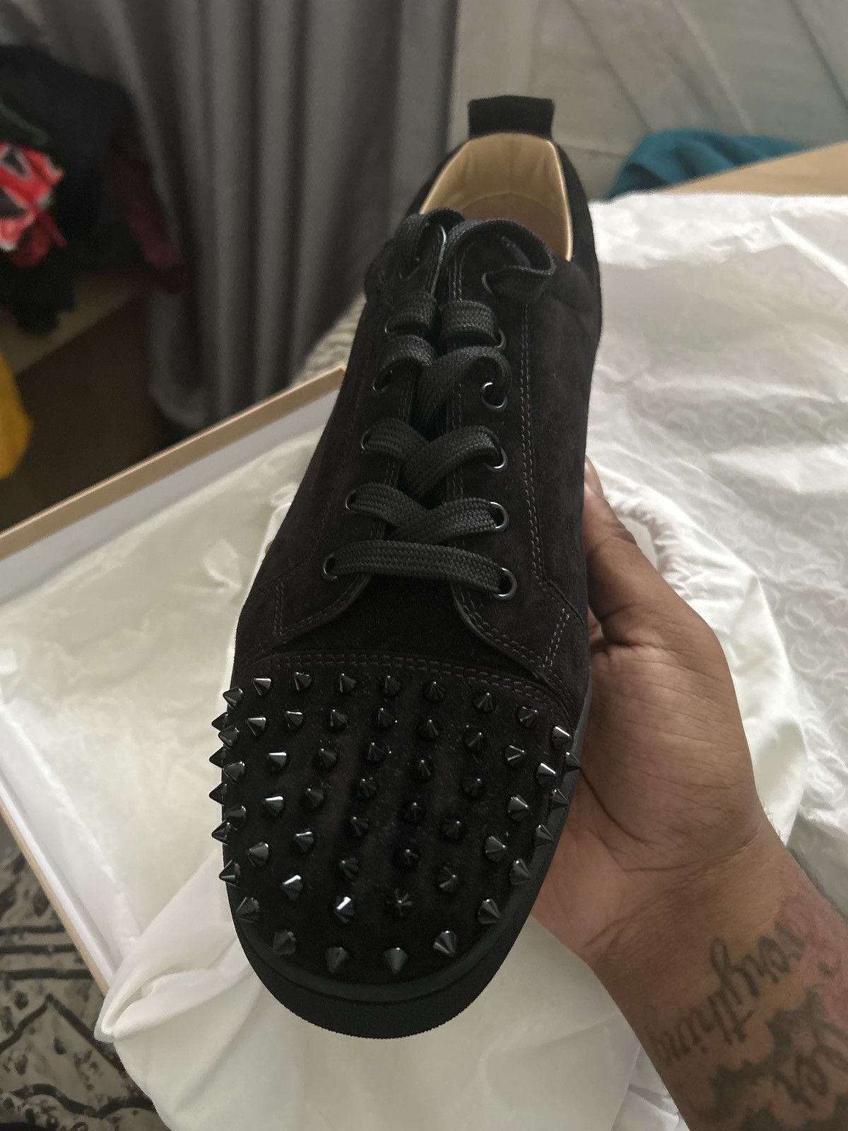 Christian Louboutin Christian loubiton red bottoms Size US 14 / EU 47 - 2 Thumbnail