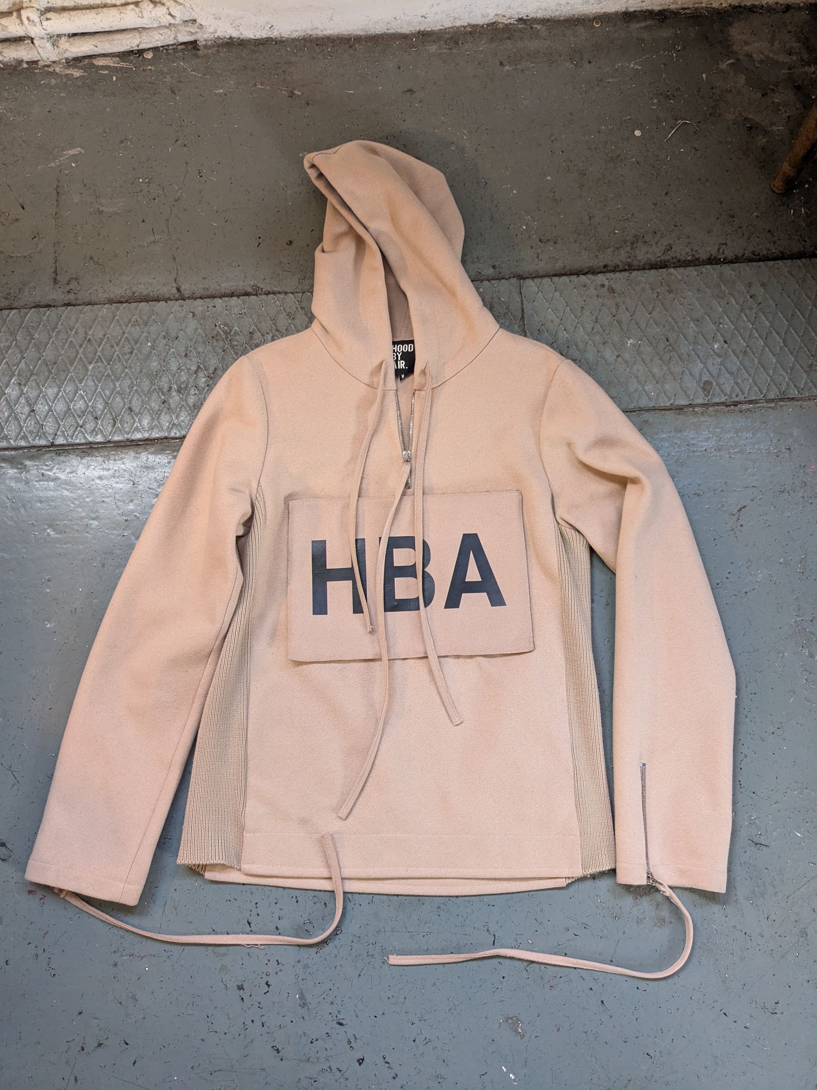 Hood By Air Hood by air FW15 "Daddy" wool camel hoodie Size US M / EU 48-50 / 2 - 1 Thumbnail