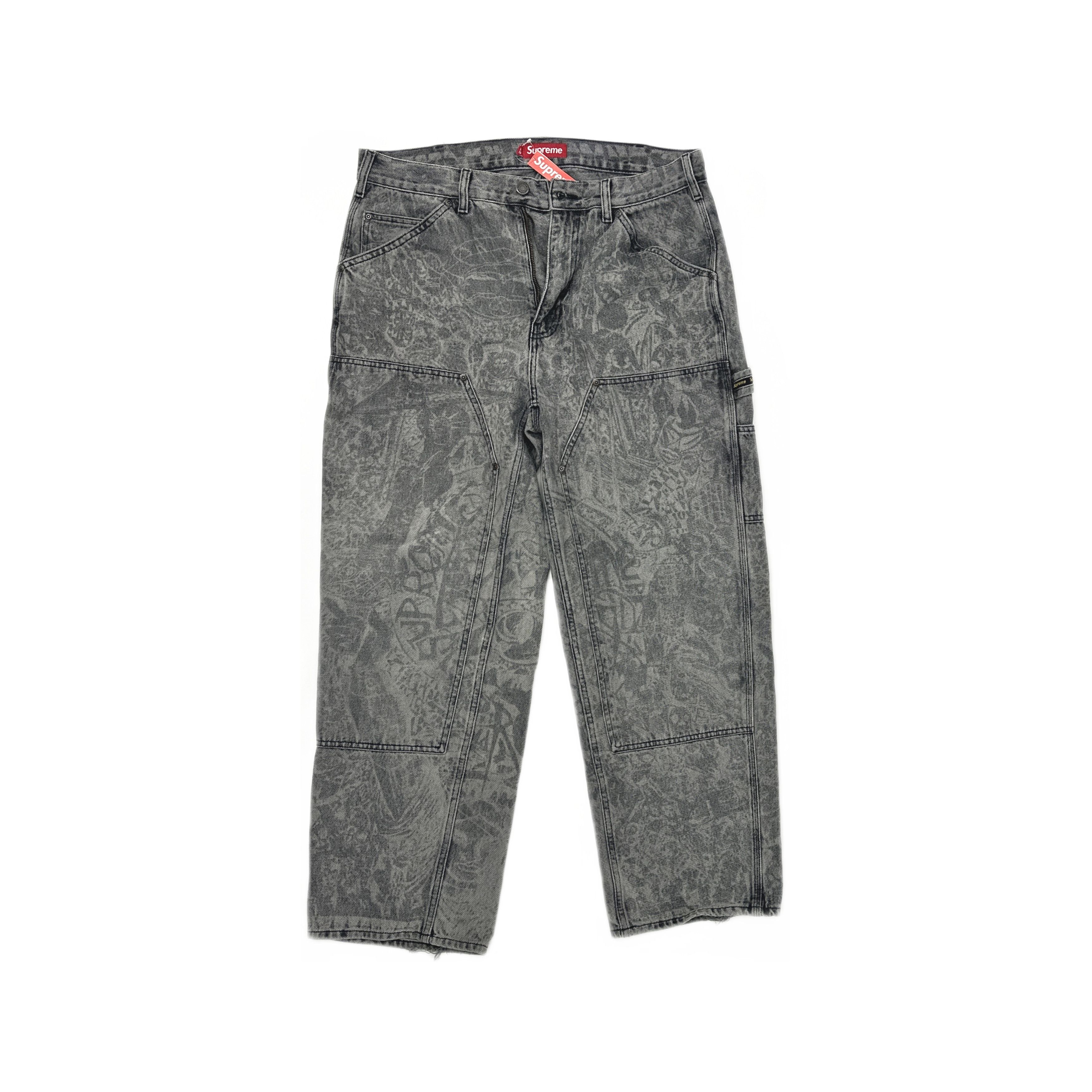 Coogi × Supreme Supreme x Coogi Baggy Jeans Blue SS23 Size 32 US