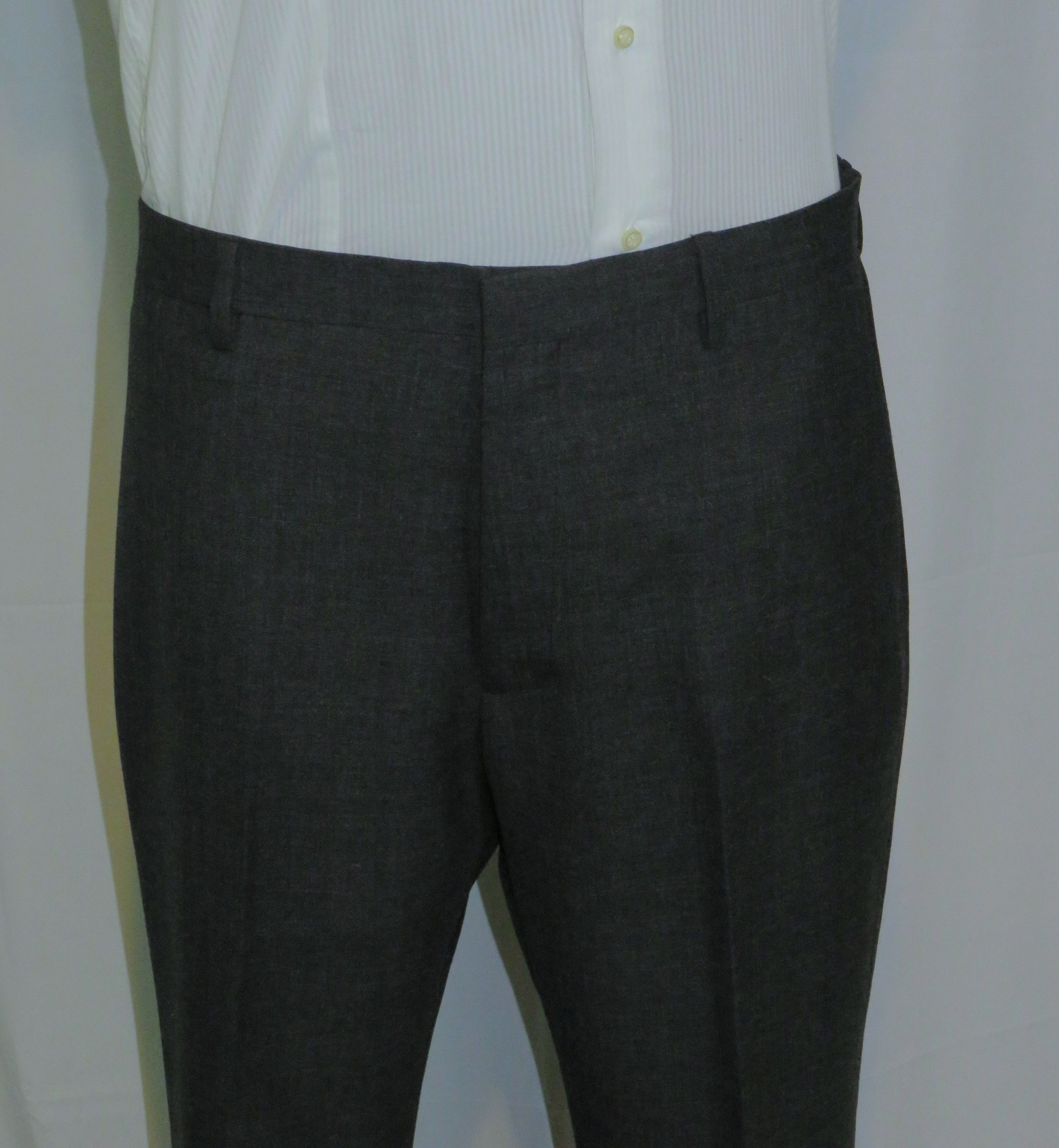J.Crew Kenmare Halstead Gray Fresco Wool Two Button Suit 44R NWT Size 44R - 14 Thumbnail