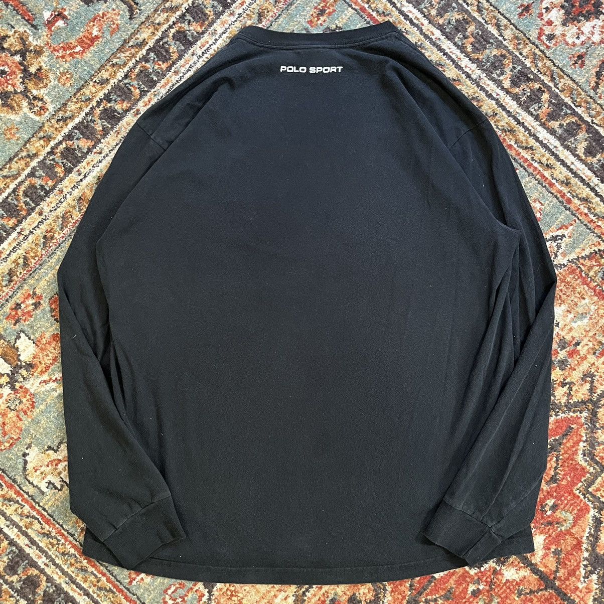 RLX Ralph Lauren Vintage Polo Sport RLX Center Logo Promo L/S T-Shirt Size US L / EU 52-54 / 3 - 4 Thumbnail