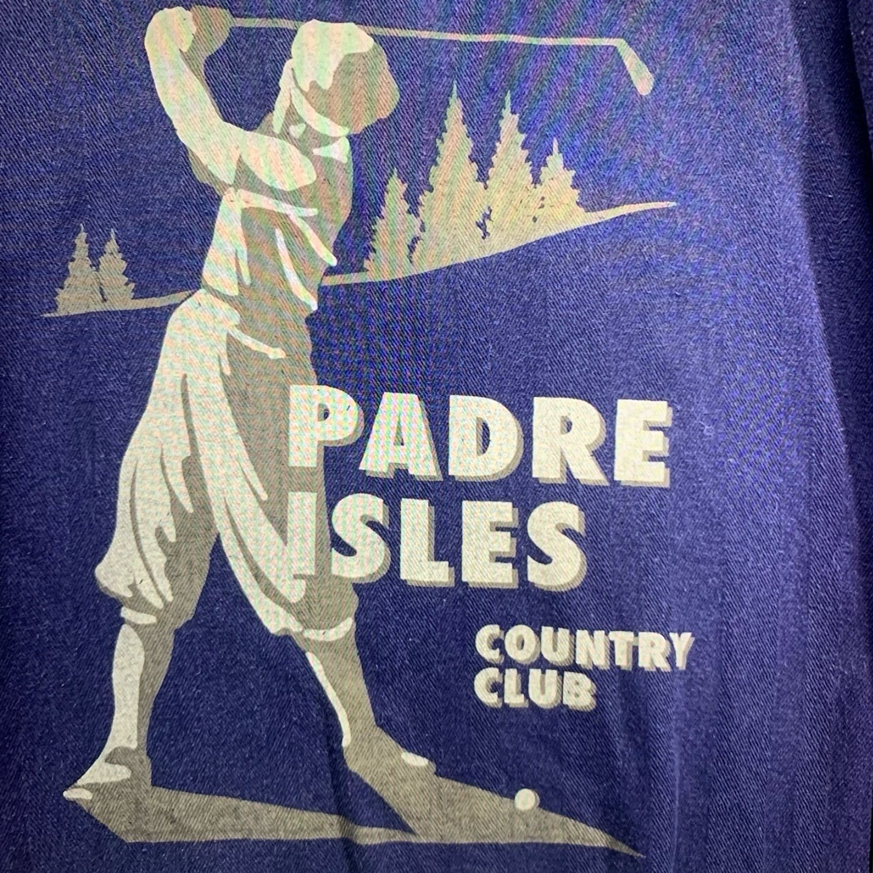 Vintage Vintage Mens Golf Sweatshirt XL Crew Neck Heavyweight Fleece 90s Sports Tee Blue Size US XL / EU 56 / 4 - 3 Thumbnail