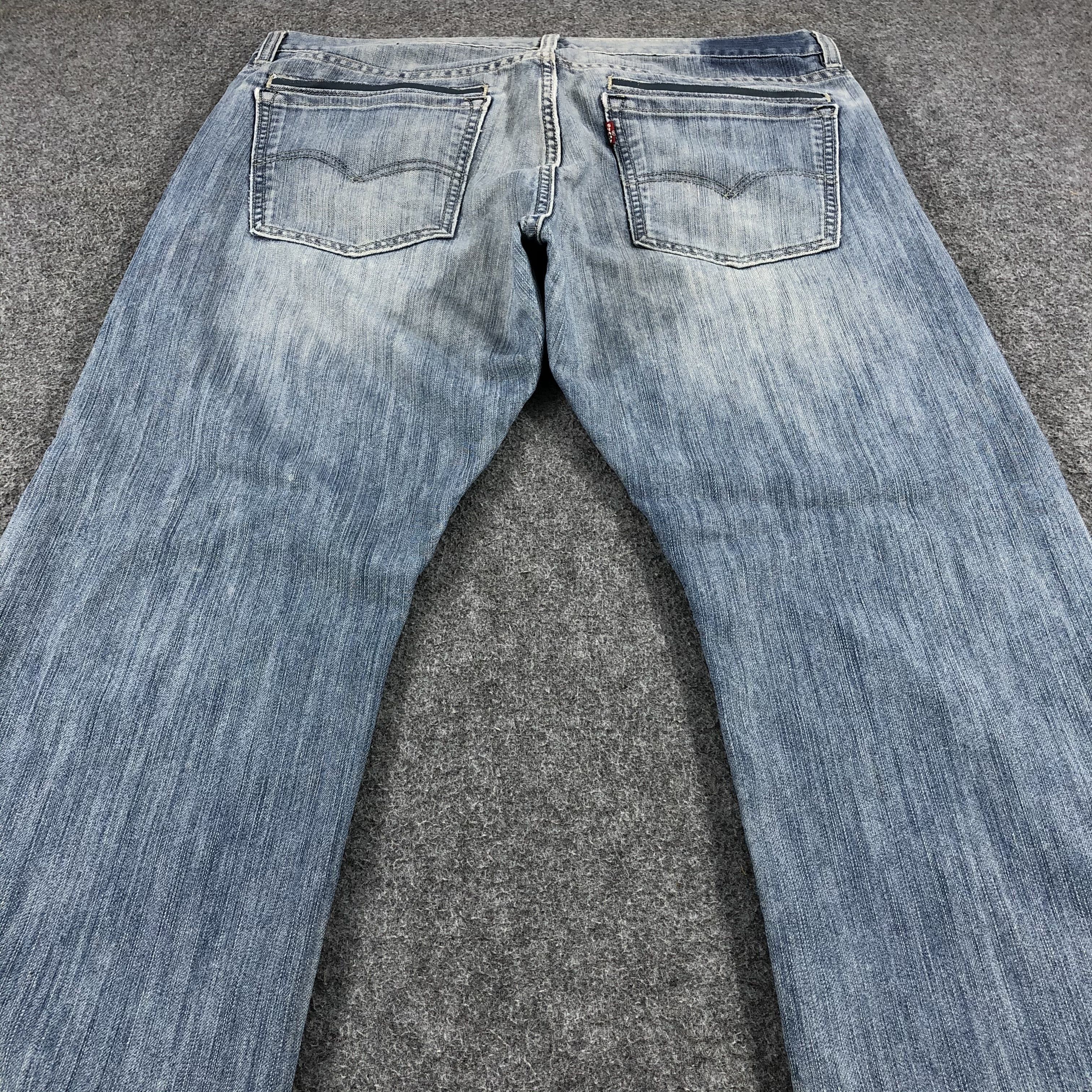 Levi's Vintage Levis Jeans Lot 514 Stone Wash Denim-J988 Size US 36 / EU 52 - 4 Thumbnail