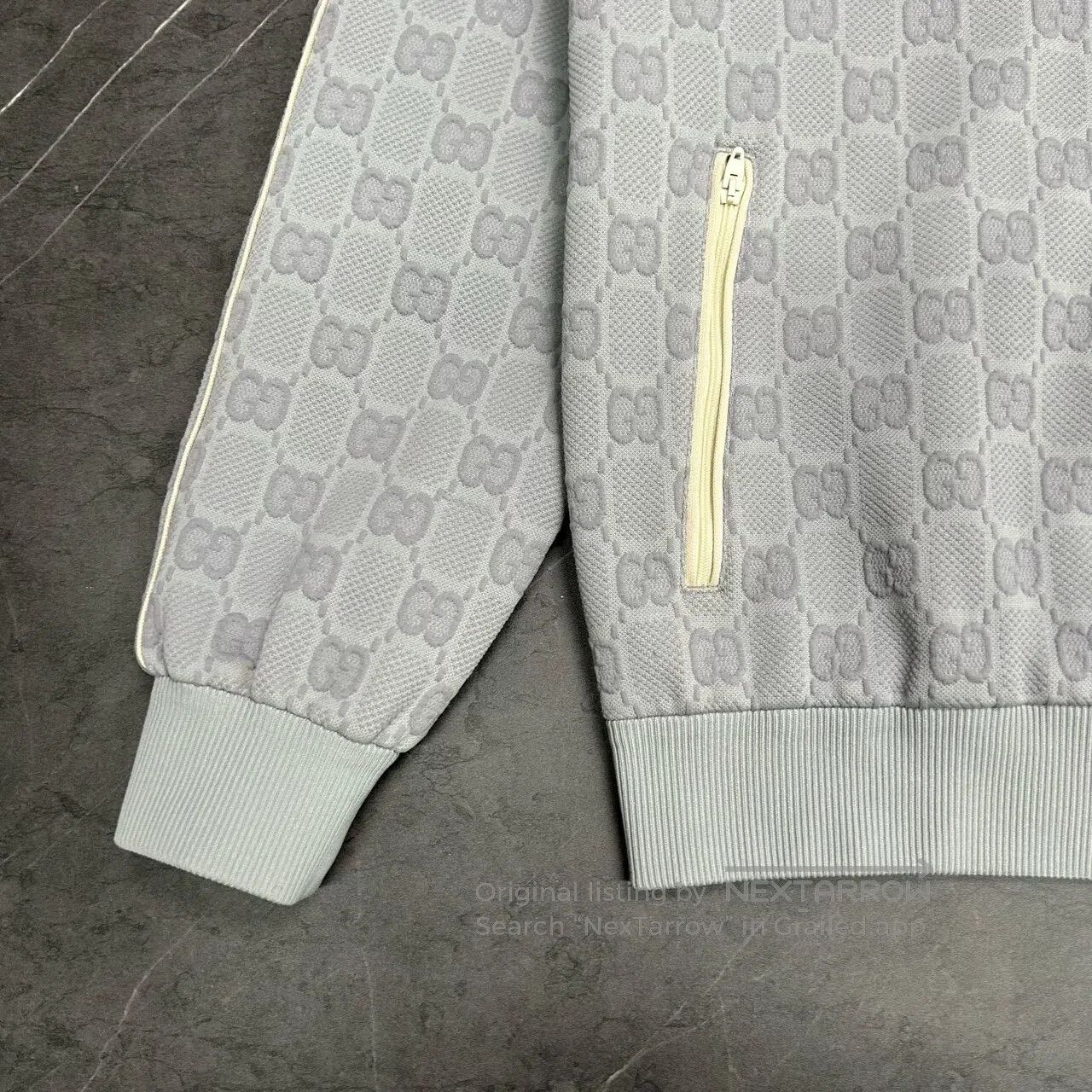 Gucci Guicci 24SS Grey All-Over Print Jacket| Size US L / EU 52-54 / 3 - 4 Thumbnail