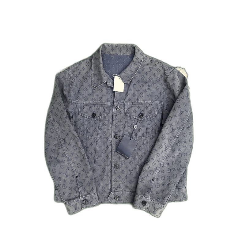 Louis Vuitton Louis Vuitton Blue Denim Jacket Size 50 Size US L / EU 52-54 / 3 - 1 Thumbnail