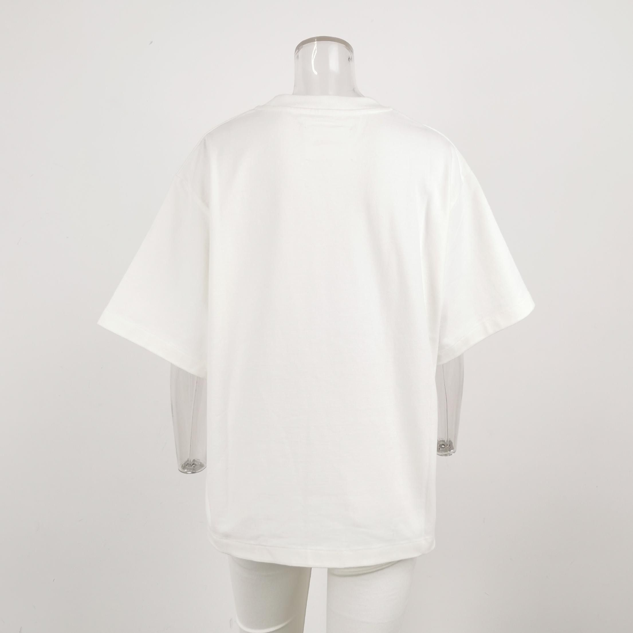 Jil Sander JIL SANDER JIL SANDER Cotton Letter Logo Round Neck T-Shir Size US M / EU 48-50 / 2 - 3 Thumbnail